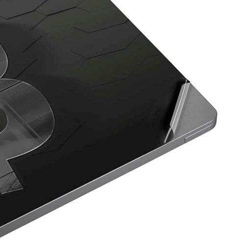 Bitcoin Textured Logo Universal Laptop 11in (8.8 x 6.2in) Skin